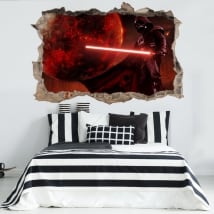 Vinilos y pegatinas 3d darth vader star wars