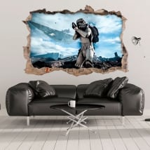 Vinilos y pegatinas 3d stormtrooper star wars