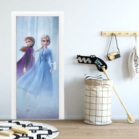 Vinilos para puertas y armarios disney frozen 2