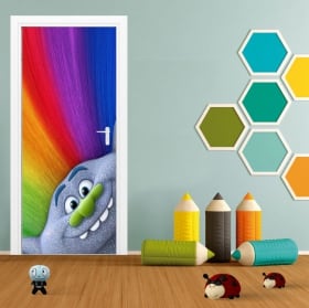 Vinilos para puertas y armarios trolls