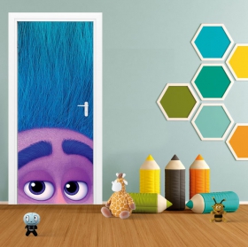 Vinilos decorativos puertas y armarios trolls