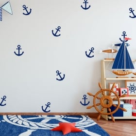 Vinilos y pegatinas infantiles kit anclas