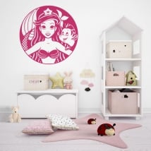 Vinilos y pegatinas la sirenita de disney