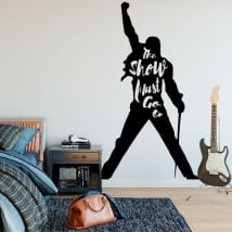 Vinilos decorativos y pegatinas queen freddie mercury