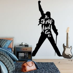 Vinilos decorativos y pegatinas queen freddie mercury