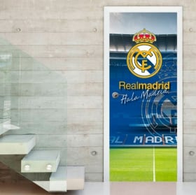 Vinilos para puertas estadio santiago bernabéu real madrid