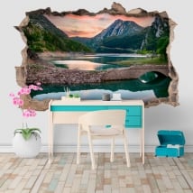 Vinilos y pegatinas 3d lago el pont de suert