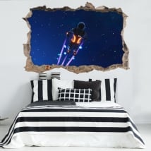 Vinilos adhesivos y pegatinas fortnite 3d