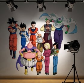Pegatinas paredes dragon ball