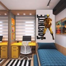 Vinilos y pegatinas wolverine fortnite
