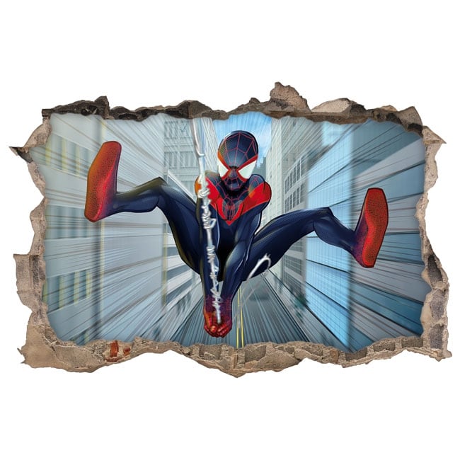 🥇 Pegatinas de vinilos para puertas spiderman 🥇