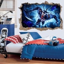 Vinilos y pegatinas 3d venom videojuego fortnite
