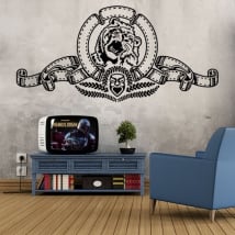 Vinilos decorativos y pegatinas metro-goldwyn-mayer