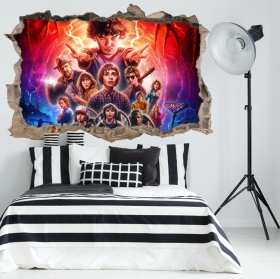 Vinilos 3d netflix stranger things