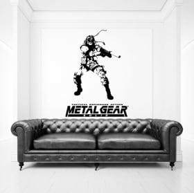 Vinilos y pegatinas videojuego metal gear