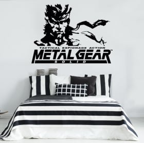 Vinilos adhesivos videojuego metal gear