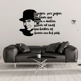 Vinilos adhesivos frase joaquín sabina