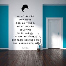 Vinilos frases joaquín sabina