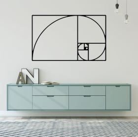 Vinilos decorativos proporción &aacute;urea