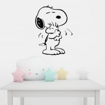 Vinilos decorativos y pegatinas snoopy