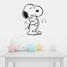 Vinilos decorativos y pegatinas snoopy