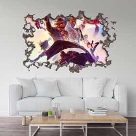Vinilo adhesivo 3d frortnite 
