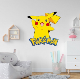 Vinilo pikachu pokémon