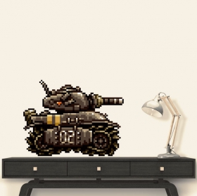 Vinilo metal slug tanque