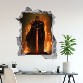 Vinilo señor de los anillos 3d nazgur