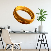 Vinilo adhesivo anillo señor de los anillos
