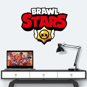 Vinilos y pegatinas logo brawl stars