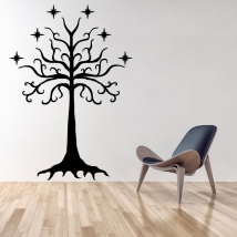 Vinilos árbol de gondor el señor de los anillos