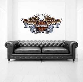 Vinilos decorativos harley davidson