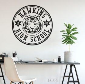 Vinilos decorativos stranger things hawkins high school