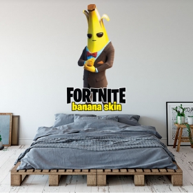 Vinilos videojuego fortnite banana skin