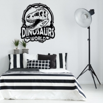 Vinilos y pegatinas dinosaurs world