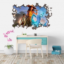 Vinilos 3d raya y el último dragón