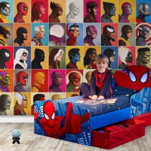 Fotomurales de vinilos marvel