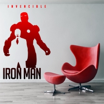 Vinilos marvel iron man invencible