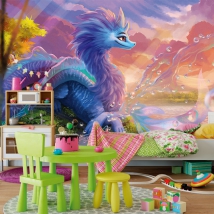 Fotomurales de raya y el último dragón