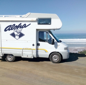 Vinilos y pegatinas autocaravanas aloha