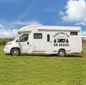 Vinilos frase en inglés para autocaravanas