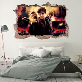 Vinilos decorativos y pegatinas 3d harry potter