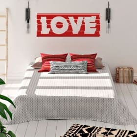 Vinilos adhesivos love
