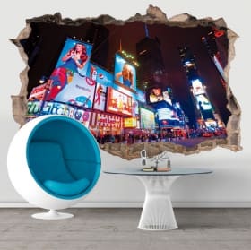 Vinilos 3d nueva york times square