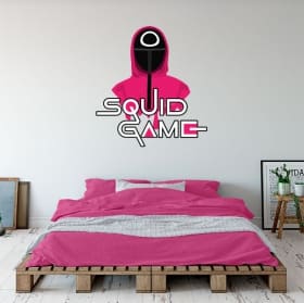 Vinilos decorativos netflix serie squid game