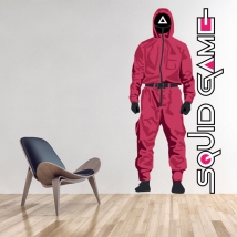 Vinilos y pegatinas serie de netflix squid game