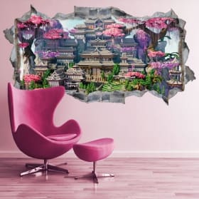 Pegatinas de vinilos 3d minecraft