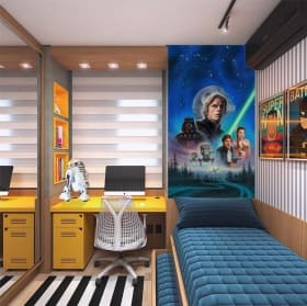Fotomurales star wars el retorno del jedi