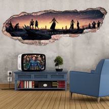 Vinilos y pegatinas 3d película de marvel eternals